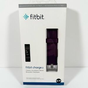 CLEARANCE $5🤩 Fitbit Charge 2 Classic Accessory Band Plum Small